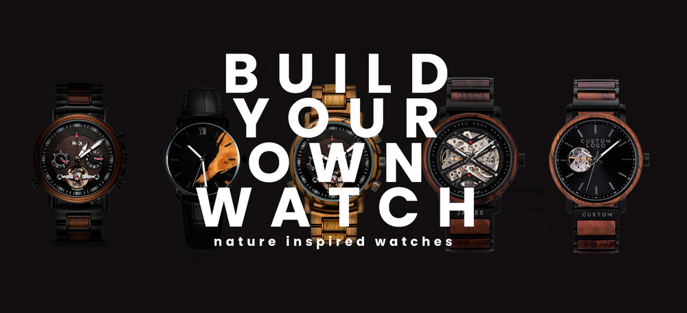 Custom wood online watch