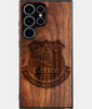 Best Wood Everton F.C. Samsung Galaxy S25 Ultra Case - Custom Engraved Cover - Engraved In Nature