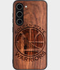 Best Wood Golden State Warriors Galaxy S25 Case - Custom Engraved Cover - Engraved In Nature