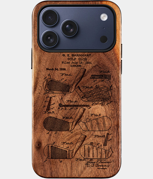 Custom Golf iPhone 17 Series Cases Golf Club Personalized Golf Gifts For Men 2026 Best Golf Christmas Gifts Best Country Club Gifts Carved Wood Unusual Golf Gift For Him Monogrammed iPhone 17 Series Covers