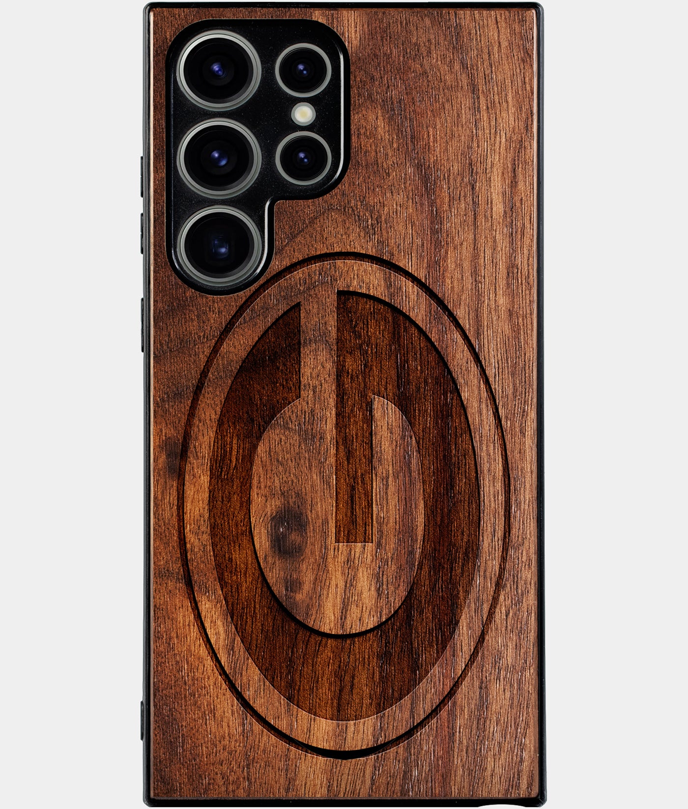 Best Wood Green Bay Packers Samsung Galaxy S25 Ultra Case - Custom Engraved Cover - Engraved In Nature