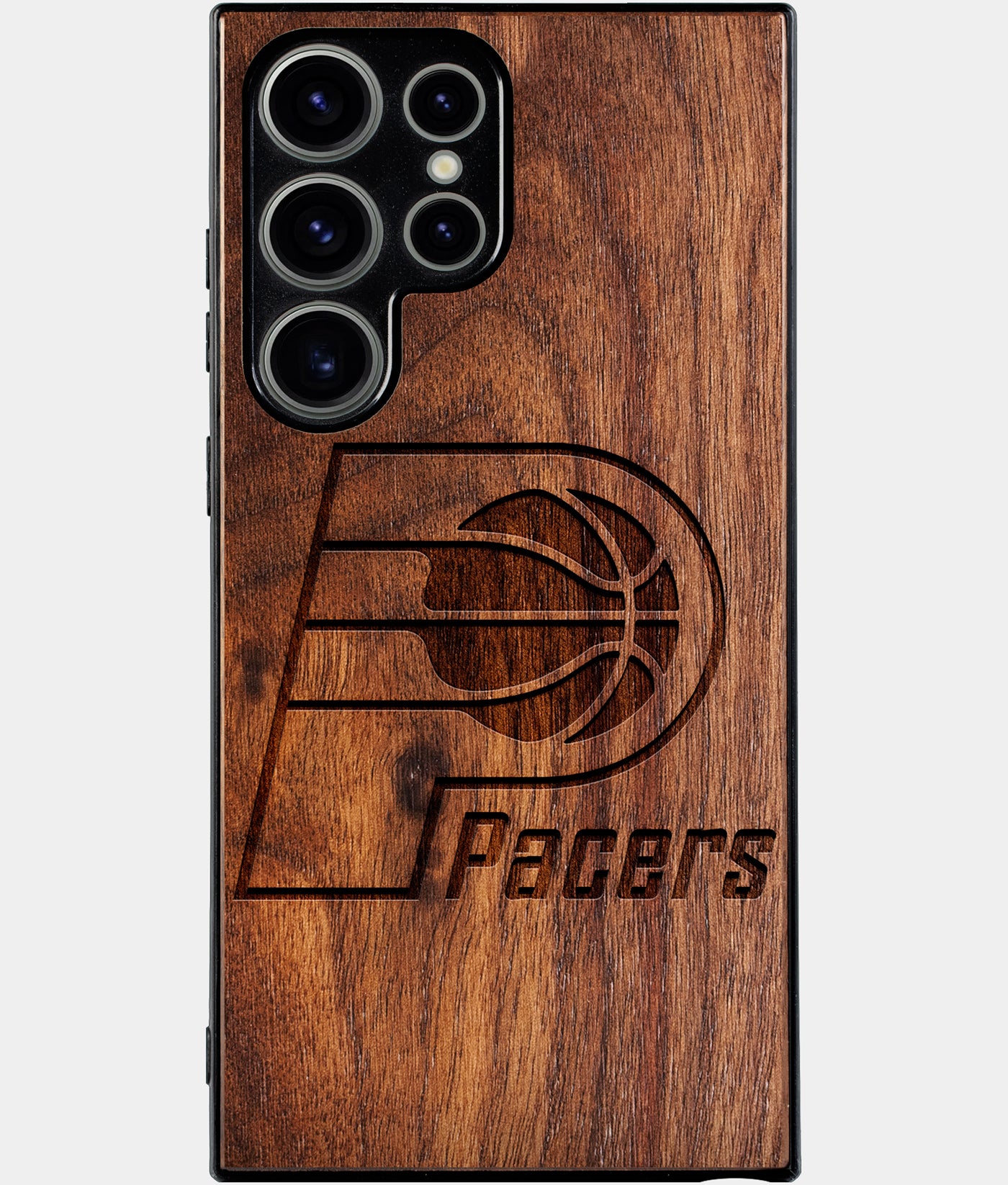 Best Wood Indiana Pacers Samsung Galaxy S25 Ultra Case - Custom Engraved Cover - Engraved In Nature