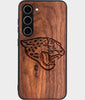 Best Wood Jacksonville Jaguars Galaxy S25 Case - Custom Engraved Cover - Engraved In Nature