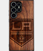 Best Wood Los Angeles Kings Samsung Galaxy S25 Ultra Case - Custom Engraved Cover - Engraved In Nature