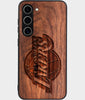 Best Wood Los Angeles Lakers Galaxy S25 Case - Custom Engraved Cover - Engraved In Nature