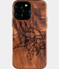 Custom Minnesota Vikings iPhone 16/16 Pro/16 Pro Max/16 Plus Case - Wood Vikings Cover - Eco-friendly Minnesota Vikings iPhone 16 Case - Carved Wood Custom Minnesota Vikings Gift For Him - Monogrammed Personalized iPhone 16 Cover By Engraved In Nature