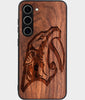 Best Wood Nashville Predators Samsung Galaxy S25 Plus Case - Custom Engraved Cover - Engraved In Nature