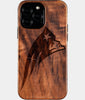 Custom New England Patriots iPhone 16/16 Pro/16 Pro Max/16 Plus Case - Wood Patriots Cover - Eco-friendly New England Patriots iPhone 16 Case - Carved Wood Custom New England Patriots Gift For Him - Monogrammed Personalized iPhone 16 Cover By Engraved In Nature