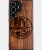 Best Wood New York Islanders Samsung Galaxy S25 Ultra Case - Custom Engraved Cover - Engraved In Nature