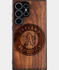 Best Wood Oakland Athletics Samsung Galaxy S25 Ultra Case - Custom Engraved Cover - Engraved In Nature