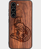 Best Wood Ottawa Senators Galaxy S25 Case - Custom Engraved Cover - Engraved In Nature