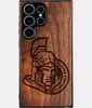 Best Wood Ottawa Senators Samsung Galaxy S25 Ultra Case - Custom Engraved Cover - Engraved In Nature