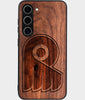 Best Wood Philadelphia Flyers Samsung Galaxy S25 Plus Case - Custom Engraved Cover - Engraved In Nature