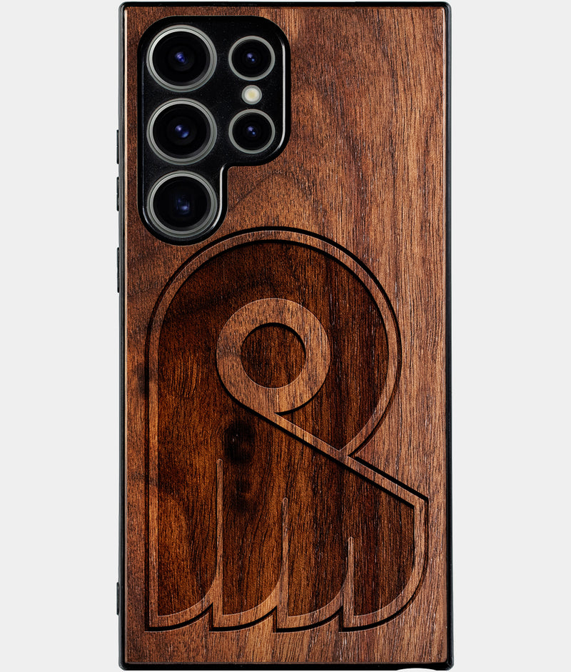 Best Wood Philadelphia Flyers Samsung Galaxy S25 Ultra Case - Custom Engraved Cover - Engraved In Nature