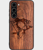 Best Wood Pittsburgh Penguins Samsung Galaxy S25 Plus Case - Custom Engraved Cover - Engraved In Nature