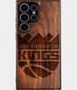 Best Wood Sacramento Kings Samsung Galaxy S25 Ultra Case - Custom Engraved Cover - Engraved In Nature