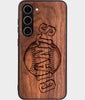 Best Wood San Francisco Giants Galaxy S25 Case - Custom Engraved Cover - Engraved In Nature