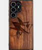 Best Wood San Jose Sharks Samsung Galaxy S25 Ultra Case - Custom Engraved Cover - Engraved In Nature