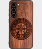 Best Wood Seattle Mariners Samsung Galaxy S25 Plus Case - Custom Engraved Cover - Engraved In Nature