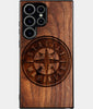 Best Wood Seattle Mariners Samsung Galaxy S25 Ultra Case - Custom Engraved Cover - Engraved In Nature