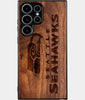 Best Wood Seattle Seahawks Samsung Galaxy S25 Ultra Case - Custom Engraved Cover - Engraved In Nature