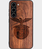 Best Wood S.L. Benfica Samsung Galaxy S25 Case - Custom Engraved Cover - Engraved In Nature