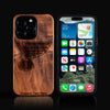 Custom St Louis Blues iPhone 16/16 Pro/16 Pro Max/16 Plus Case - Carved Wood St Louis Blues Cover