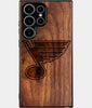 Best Wood St Louis Blues Samsung Galaxy S25 Ultra Case - Custom Engraved Cover - Engraved In Nature