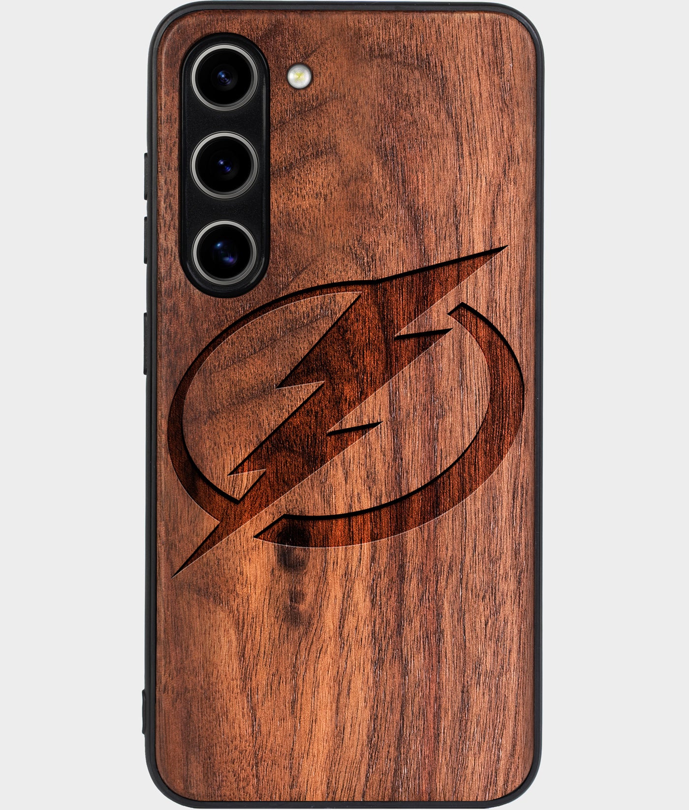Custom Tampa Bay Lightning Samsung S25 Plus Case - Carved Wood Raiders Cover - Eco-friendly Tampa Bay Lightning  Samsung S25 Plus Case Cover By Engraved In Nature