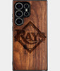 Best Wood Tampa Bay Rays Samsung Galaxy S25 Ultra Case - Custom Engraved Cover - Engraved In Nature
