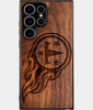 Best Wood Tennessee Titans Samsung Galaxy S25 Ultra Case - Custom Engraved Cover - Engraved In Nature