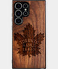 Best Wood Toronto Maple Leafs Samsung Galaxy S25 Ultra Case - Custom Engraved Cover - Engraved In Nature