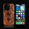 Custom Tottenham Hotspur F.C. iPhone 16/16 Pro/16 Pro Max/16 Plus Case - Carved Wood Tottenham Hotspur FC Cover