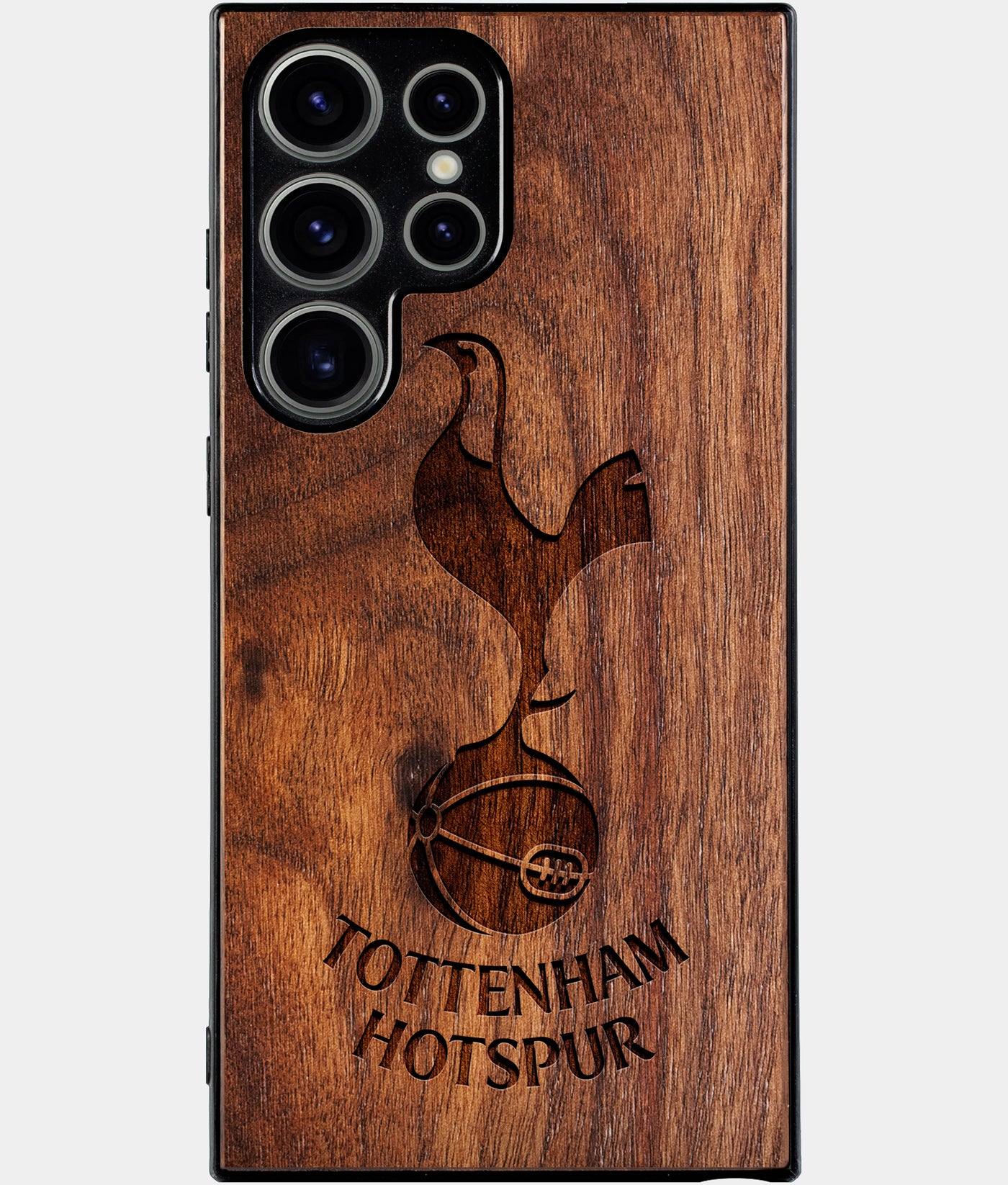 Best Wood Tottenham Hotspur F.C. Samsung Galaxy S25 Ultra Case - Custom Engraved Cover - Engraved In Nature