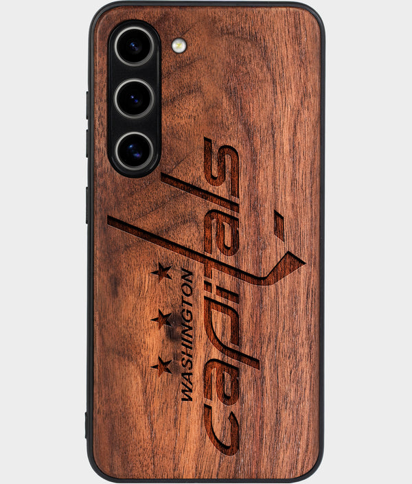 Best Wood Washington Capitals Galaxy S25 Case - Custom Engraved Cover - Engraved In Nature