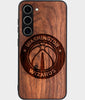 Best Wood Washington Wizards Samsung Galaxy S25 Plus Case - Custom Engraved Cover - Engraved In Nature