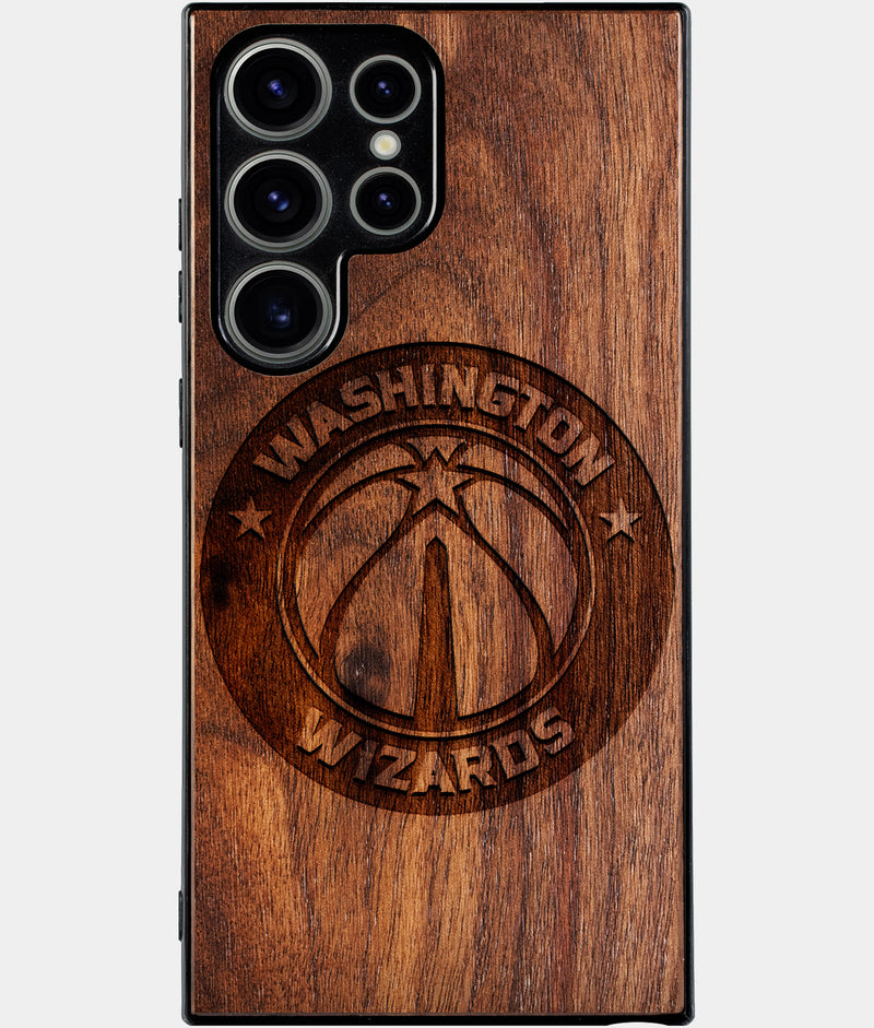 Best Wood Washington Wizards Samsung Galaxy S25 Ultra Case - Custom Engraved Cover - Engraved In Nature