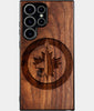 Best Wood Winnipeg Jets Samsung Galaxy S25 Ultra Case - Custom Engraved Cover - Engraved In Nature