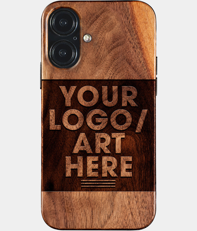 Personalized Wood Carved iPhone 17 Cases | iPhone 17 Pro | 17 Pro Max | 17 Air Covers
