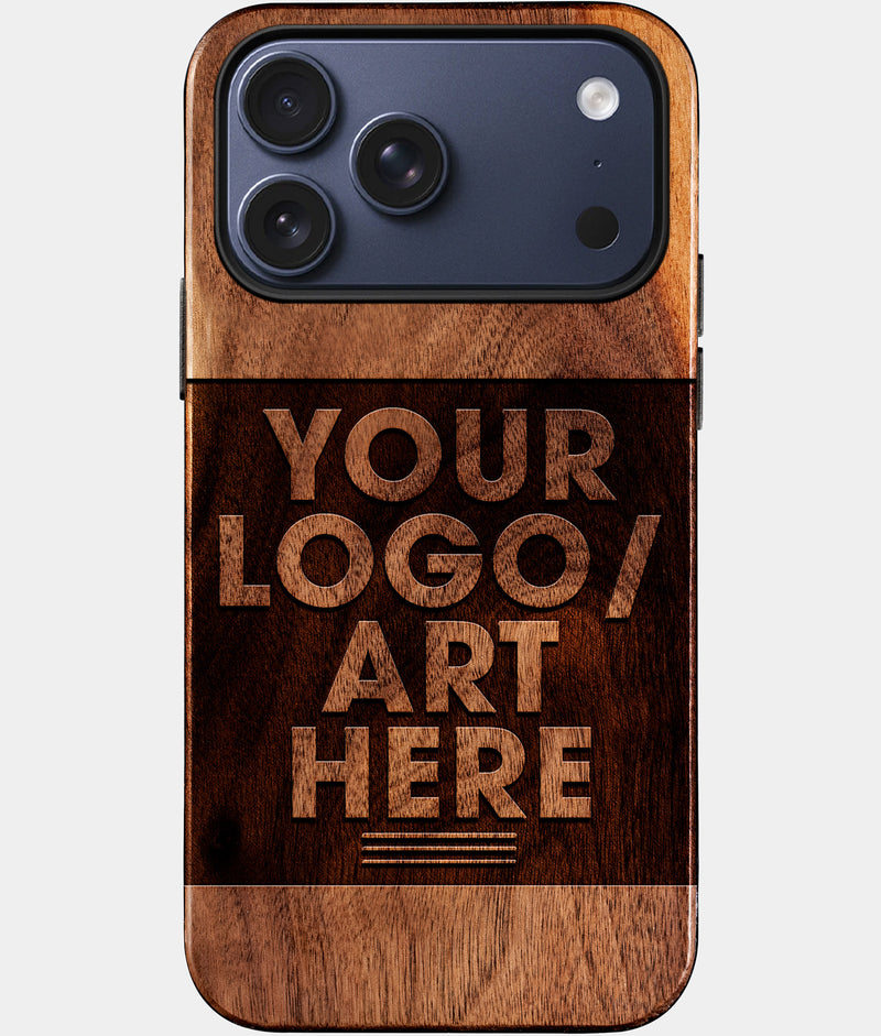 Personalized Wood Carved iPhone 17 Cases | iPhone 17 Pro | 17 Pro Max | 17 Air Covers