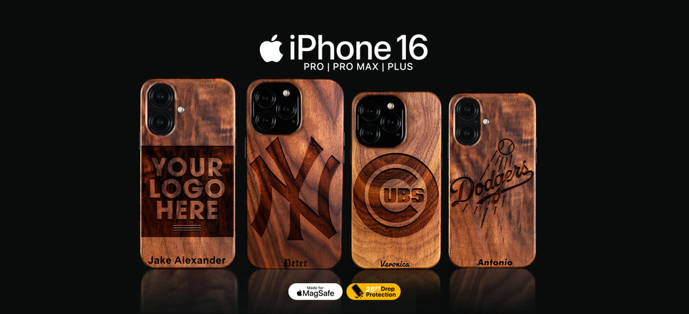 Personalized MLB Baseball Birthday Gifts - iPhone 16, iPhone 16 Pro, iPhone 16 Pro Max, iPhone 16 Plus Cases Customized MLB Baseball Christmas Gifts For Him, Baseball Fan Gifts MagSafe MLB iPhone Covers 2025 Christmas Gifts