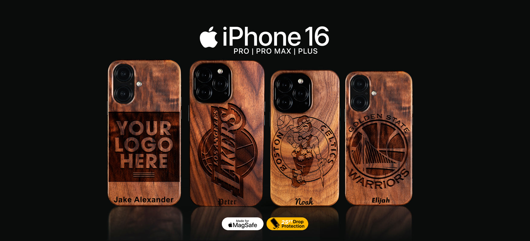 Personalized NBA Basketball Birthday Gifts - iPhone 16, iPhone 16 Pro, iPhone 16 Pro Max, iPhone 16 Plus Cases Customized NBA Basketball Christmas Gifts For Him, Basketball Fan Gifts MagSafe NBA iPhone Covers 2025 Christmas Gifts