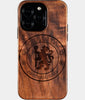 Eco-friendly Chelsea FC iPhone 16 Pro Case - Carved Wood Custom Chelsea FC Gift For Him - Monogrammed Personalized iPhone 16 Pro Cover By Engraved In Nature