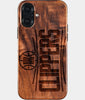 Eco-friendly Los Angeles Clippers iPhone 16 Plus Case - Carved Wood Custom Los Angeles Clippers Gift For Him - Monogrammed Personalized iPhone 16 Plus Cover By Engraved In Nature