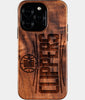 Eco-friendly Los Angeles Clippers iPhone 16 Pro Case - Carved Wood Custom Los Angeles Clippers Gift For Him - Monogrammed Personalized iPhone 16 Pro Cover By Engraved In Nature
