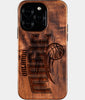 Eco-friendly Orlando Magic iPhone 16 Pro Case - Carved Wood Custom Orlando Magic Gift For Him - Monogrammed Personalized iPhone 16 Pro Cover By Engraved In Nature