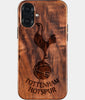 Eco-friendly Tottenham Hotspur FC iPhone 16 Plus Case - Carved Wood Custom Tottenham Hotspur FC Gift For Him - Monogrammed Personalized iPhone 16 Plus Cover By Engraved In Nature