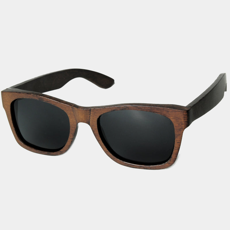 Custom Engraved Wooden Wayfarer Sunglasses | Angeles Forest