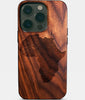 Africa Fingerprint Shape Wood iPhone 14 Pro Case - HBCU Gear College Graduation Gifts For Black Men And Women Black Owned Gifts 2022 Christmas Gifts - African American Black Owned Businesses iPhone 14 Pro Cover In Los Angeles 2022 Custom Gifts For Personalized Black Men