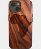 Africa Shape Map Wood iPhone 14 Plus Case - HBCU Gear College Graduation Gifts For Black Men And Women Black Owned Gifts 2022 Christmas Gifts - African American Black Owned Businesses iPhone 14 Plus Cover In Los Angeles 2022 Custom Gifts For Personalized Black Men